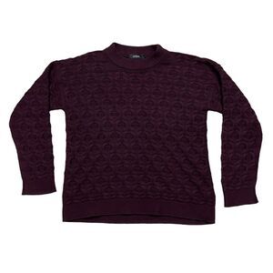Alpha Studio Cable Stitch Fisherman Wool Sweater